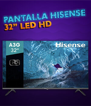 Pantalla Hisense 32 Pulgadas HD LED 32A3G